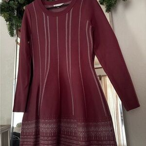 Cloud Chaser Women's Plum Sweater Dress